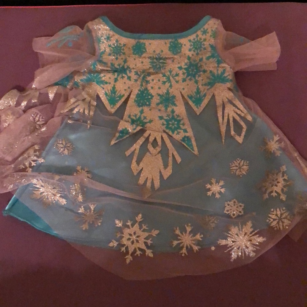 Frozen themed build a bear costume